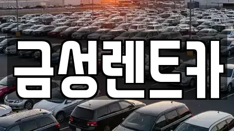 울산 남구 신정동 렌트카 전문 금성렌트카