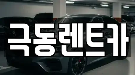 울산광역시 북구 중산동 렌트카 전문 극동렌트카