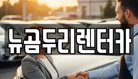 울산광역시 울주군 청량읍 렌트카 전문 뉴곰두리렌터카