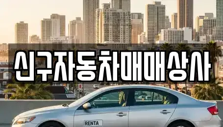 울산광역시 중구 북정동 중고차 전문 신구자동차매매상사