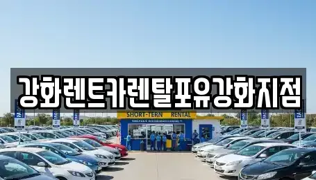인천 강화군 렌트카 전문 강화렌트카렌탈포유강화지점