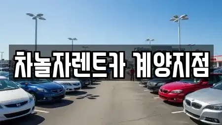 인천 계양구 계산동 렌트카,단기렌트카,장기렌트카,중고차,중고차매매,중고차매입