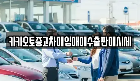 인천 계양구 용종동 중고차매매 전문 카카오토중고차매입매매수출판매시세