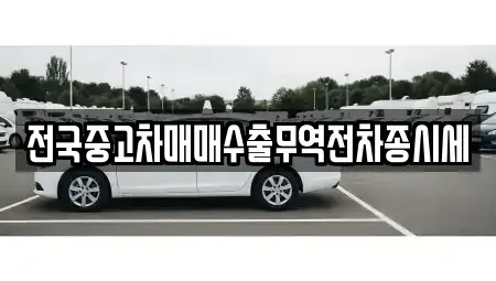 인천 중구 인현동 중고차 전문 전국중고차매매수출무역전차종시세