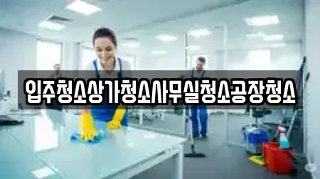 입주청소상가청소사무실청소공장청소