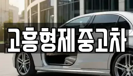 전남 고흥군 풍양면 중고차매매 전문 고흥형제중고차