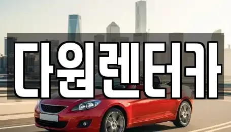 전남 나주시 과원동 렌트카 전문 다원렌터카