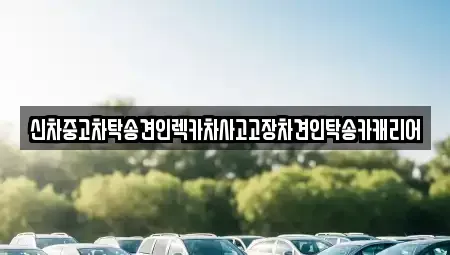 전남 나주시 과원동 중고차 전문 신차중고차탁송견인렉카차사고고장차견인탁송카캐리어