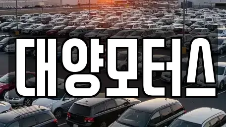 전남 나주시 노안면 중고차 전문 대양모터스