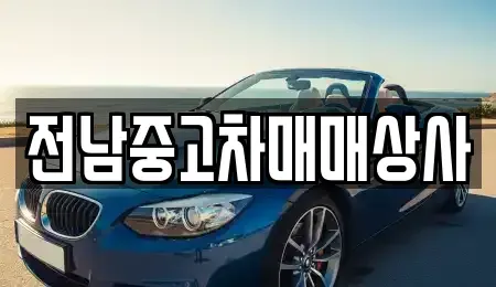 전남 나주시 운곡동 중고차매매 전문 전남중고차매매상사