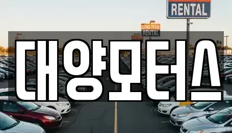 전남 여수시 봉강동 중고차 전문 대양모터스