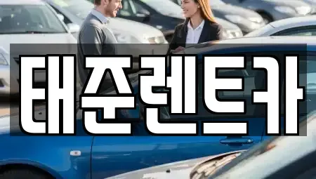 전라남도 나주시 금천면 렌트카 전문 태준렌트카