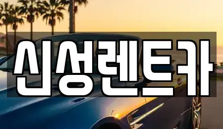 전라남도 나주시 금천면 장기렌트카 전문 신성렌트카