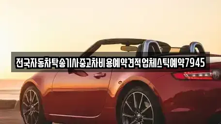 전라남도 나주시 금천면 중고차 전문 전국자동차탁송기사중고차비용예약견적업체스틱예약7945