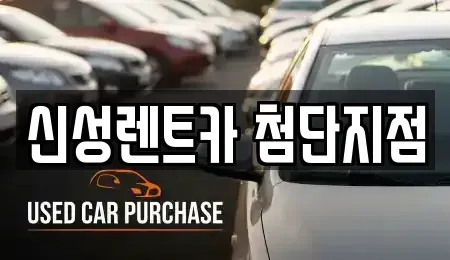 전라남도 담양군 단기렌트카 전문 신성렌트카 첨단지점