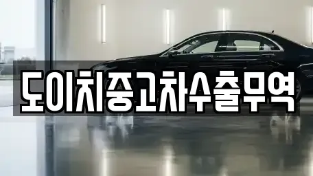 전라남도 신안군 압해읍 중고차 전문 도이치중고차수출무역