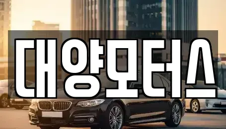 전라남도 영암군 금정면 중고차 전문 대양모터스