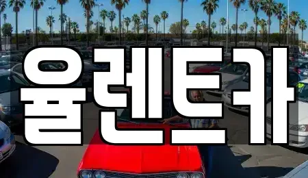 전라남도 화순군 렌트카 전문 율렌트카