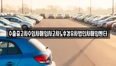 전라남도 화순군 중고차매입 전문 수출중고차수입차매입사고차노후경유차법인차매입센타