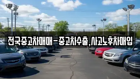 전북 김제시 용지면 중고차 전문 전국중고차매매-중고차수출,사고노후차매입