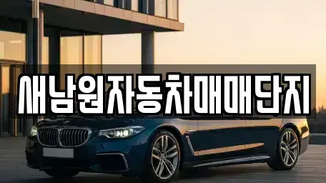 전북 남원시 이백면 중고차 전문 새남원자동차매매단지