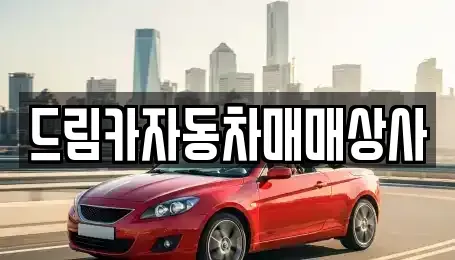 전북 정읍시 중고차 전문 드림카자동차매매상사