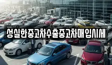 전북특별자치도 전주시 완산구 다가동4가 중고차 전문 성실한중고차수출중고차매입시세