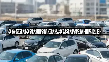 제주특별자치도 서귀포시 표선면 중고차 전문 수출중고차수입차매입사고차노후경유차법인차매입센타