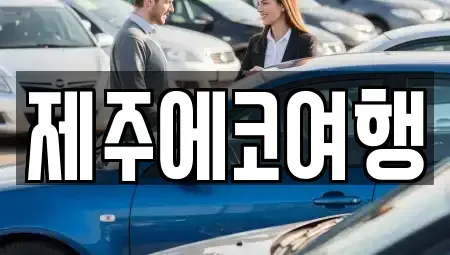 제주특별자치도 제주시 일도이동 렌트카 전문 제주에코여행