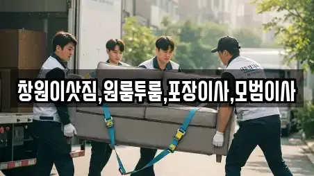 창원이삿짐,원룸투룸,포장이사,모범이사