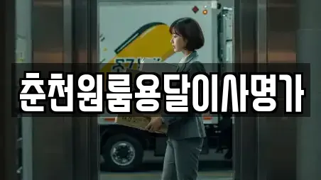 강원 화천군 상서면 우리동네 이삿짐보관 5업체