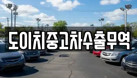 충남 보령시 화산동 중고차매매 전문 도이치중고차수출무역