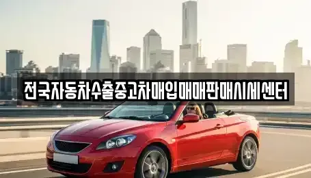 충남 서천군 장항읍 중고차 전문 전국자동차수출중고차매입매매판매시세센터