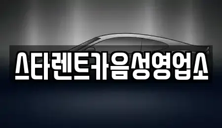 충북 음성군 렌트카 전문 스타렌트카음성영업소