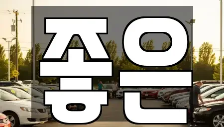 충북 음성군 렌트카 전문 좋은