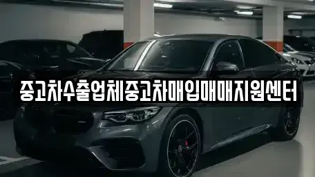 충북 음성군 중고차매입 전문 중고차수출업체중고차매입매매지원센터