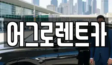 충북 청주시 상당구 평촌동 렌트카 전문 어그로렌트카