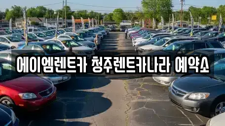 충북 청주시 서원구 개신동 렌트카 전문 에이엠렌트카 청주렌트카나라 예약소