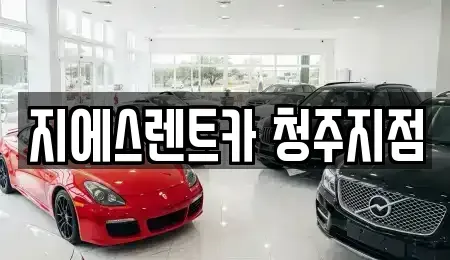충북 청주시 청원구 우암동 렌트카 전문 지에스렌트카 청주지점