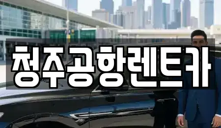 충북 청주시 청원구 우암동 렌트카 전문 청주공항렌트카