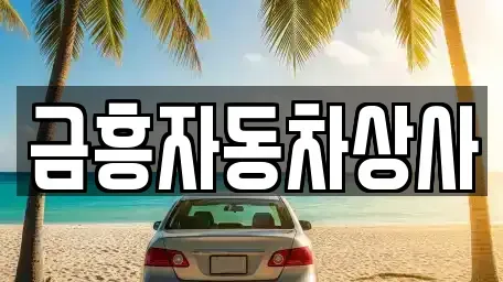 충청남도 공주시 금흥동 중고차 전문 금흥자동차상사