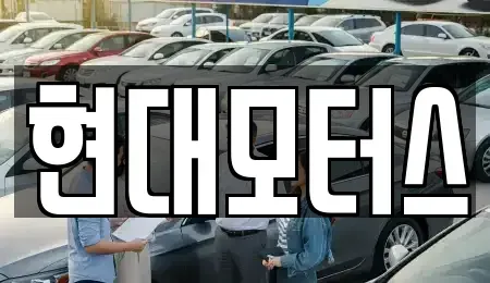 충청남도 공주시 금흥동 중고차 전문 현대모터스