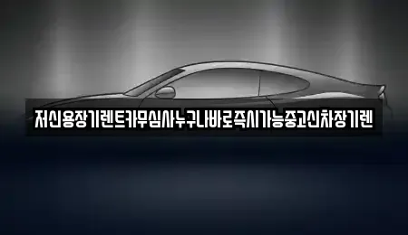 충청북도 청주시 흥덕구 서촌동 장기렌트카 전문 저신용장기렌트카무심사누구나바로즉시가능중고신차장기렌