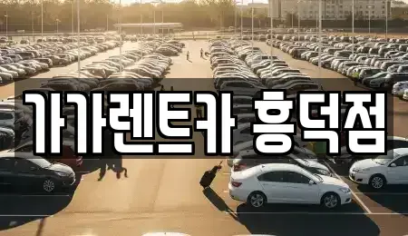 충청북도 청주시 흥덕구 휴암동 렌트카 전문 가가렌트카 흥덕점