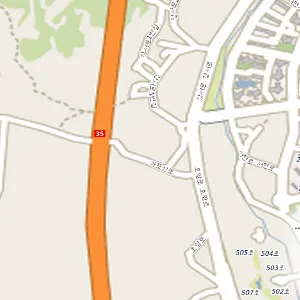 충청북도 청주시 흥덕구 휴암동 중고차 다우리자동차매매상사 위치