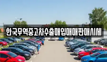 충청북도 충주시 성내동 중고차매입 전문 한국무역중고차수출매입매매판매시세